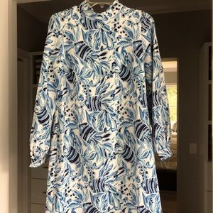 Sail to Sable Dress blue and white size XS